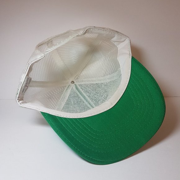 Vintage 80s NWI Hat Snapback Trucker Hat Classic Cap Airline Airplane Aviation - Picture 11 of 16